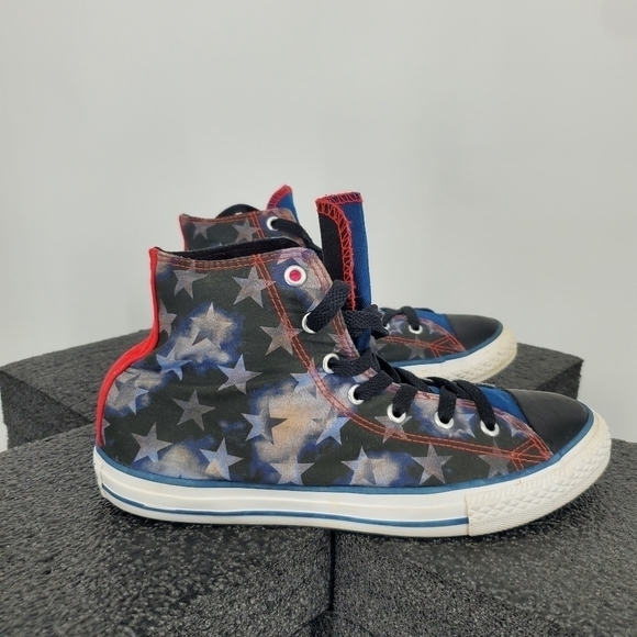 Converse All Star Chuck Taylor Ct Hi Midnight Hou Size 5Y 6.5 Women Shoes 647630 - Picture 10 of 13